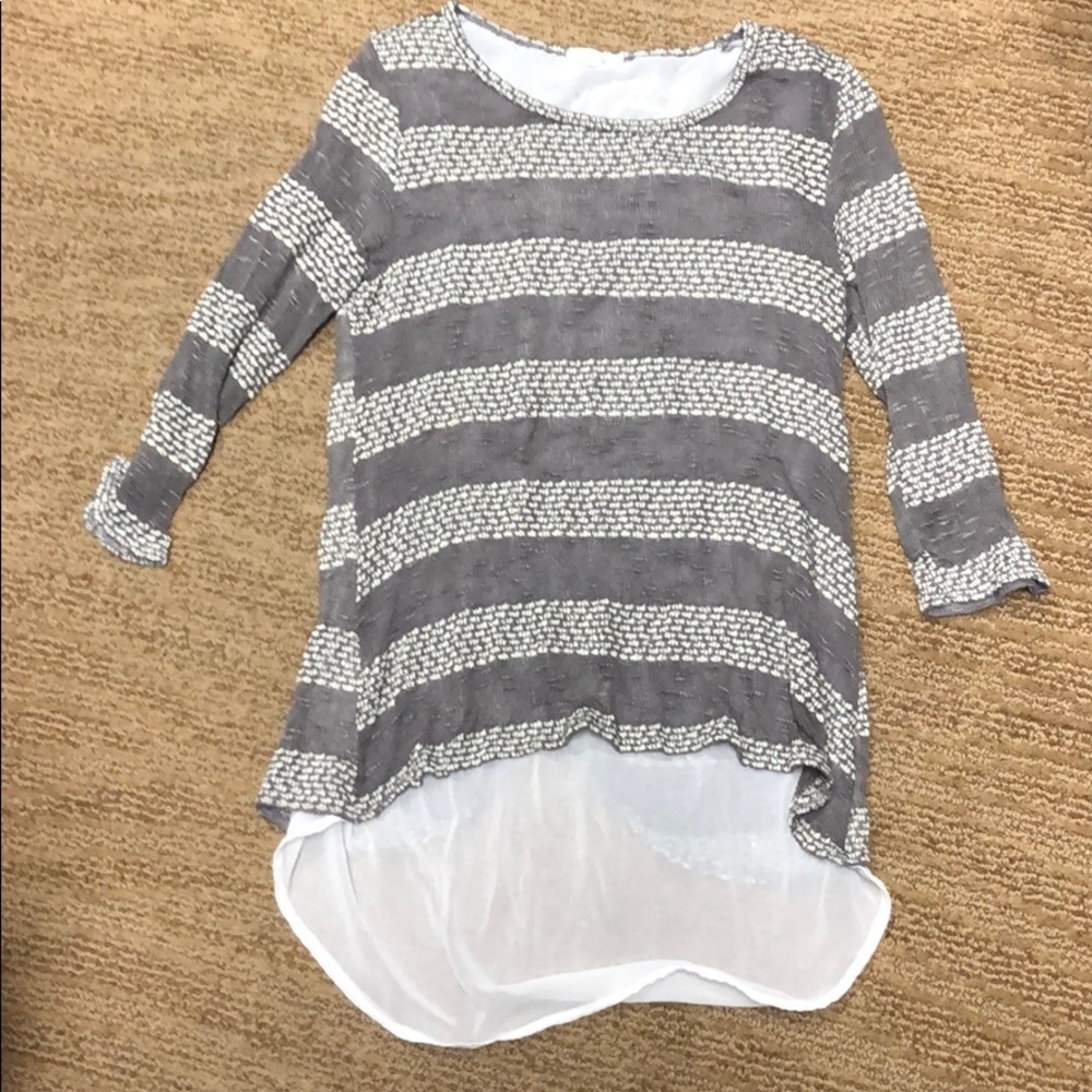 Striped top!